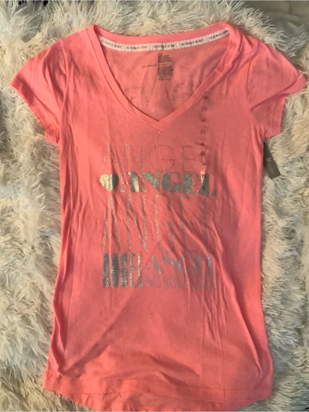 NWT Victoria’s Secret Angels TShirt Sz M